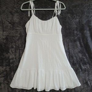 Speechless White Mini Dress